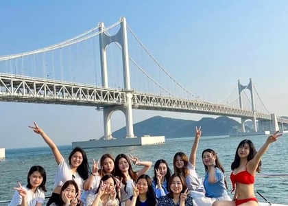 釜山海雲台遊艇之旅 團體旅行推薦時段與廣安里