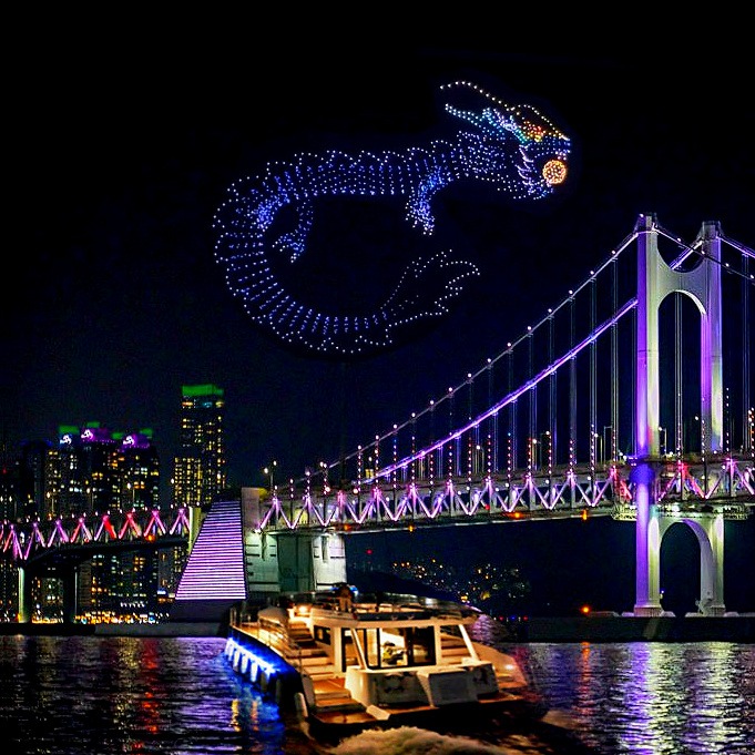 釜山海雲台遊艇之旅 無人機秀時間·秋季日落·夜景欣賞心得