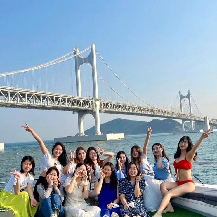 釜山海雲台遊艇之旅 團體旅行推薦時段與廣安里